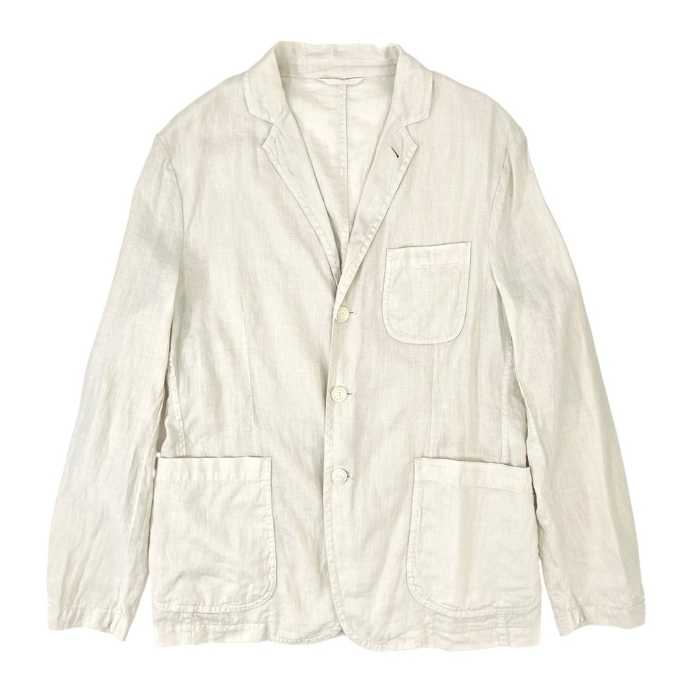 ASPESI Samurai Blazer - White Linen Lightweight Ice Blazer Jacket sz S - Picture 4 of 12